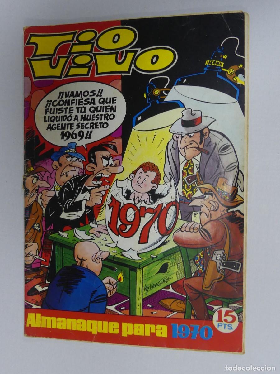 Tebeos: ALMANAQUE TIO VIVO PARA A&Ntilde;O 1970