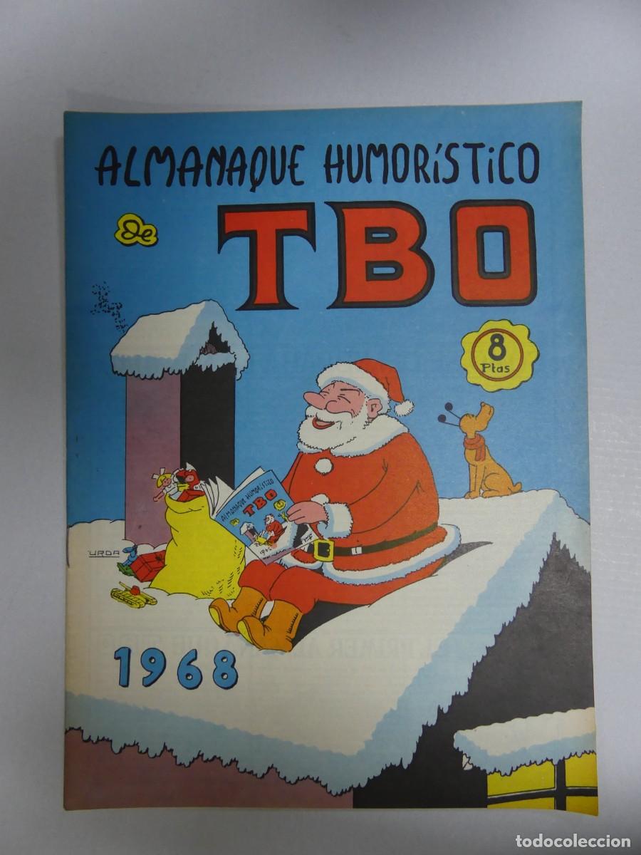 Tebeos: ALMANAQUE HUMORISTICO DE TBO A&Ntilde;O 1968