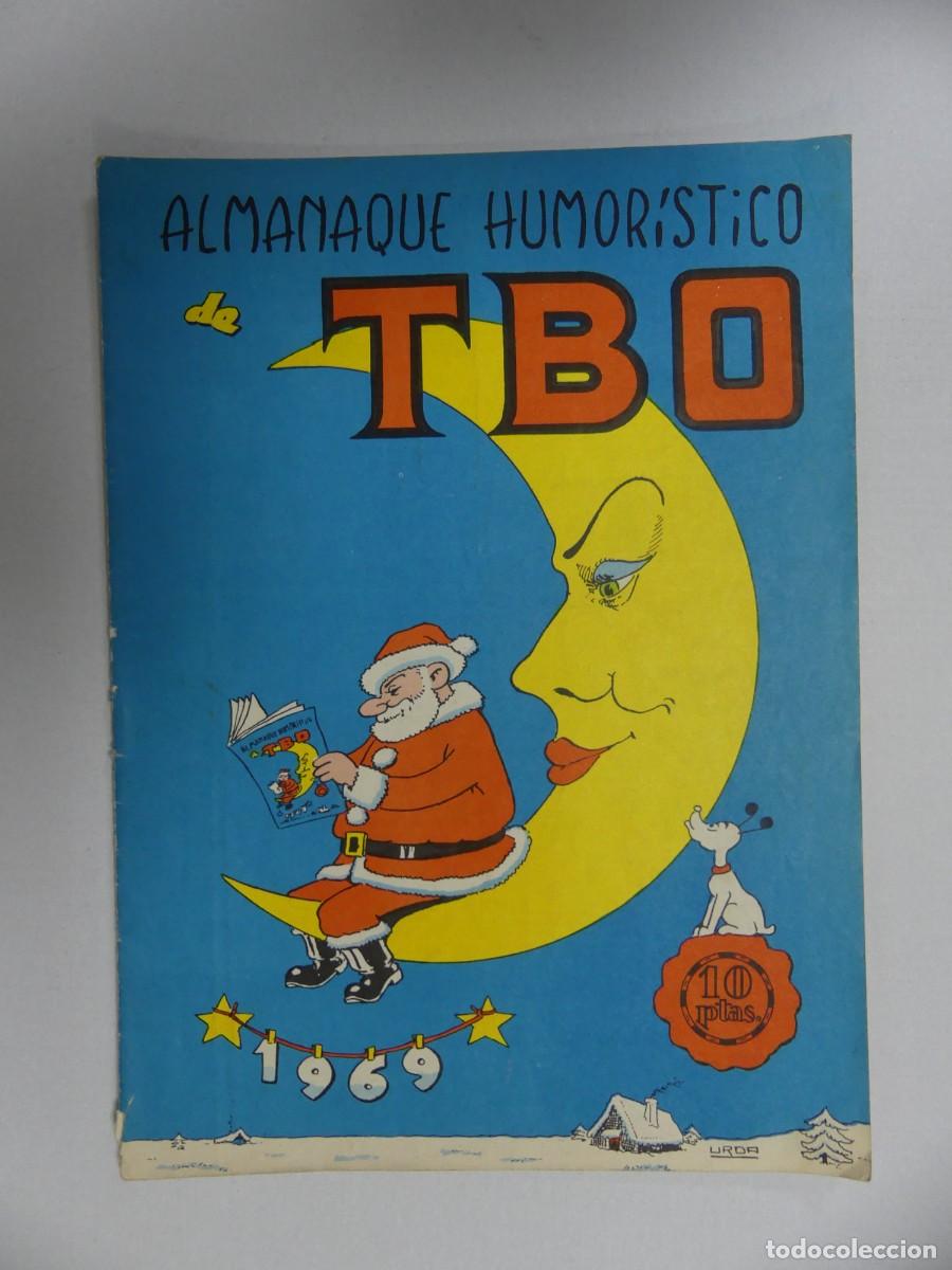 Tebeos: ALMANAQUE HUMORISTICO DE TBO A&Ntilde;O 1969