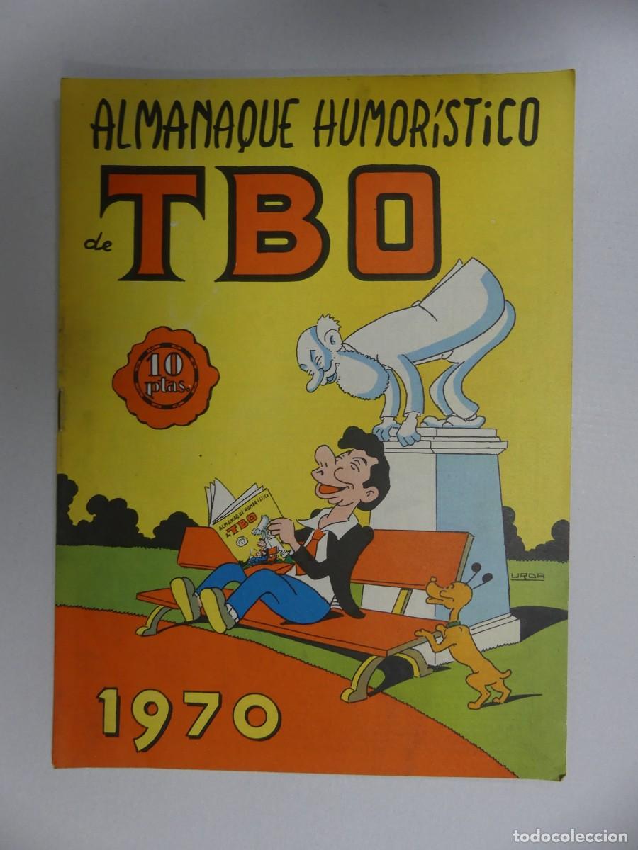 Tebeos: ALMANAQUE HUMORISTICOO TBO A&Ntilde;O 1970