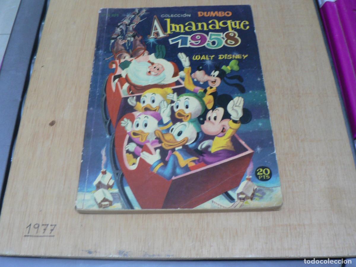 Tebeos: DUMBO ALMANAQUE DE 1958 - Foto 1