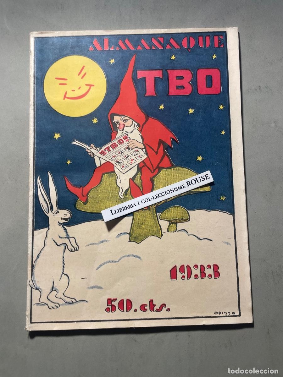 Tebeos: ALMANAQUE TBO 1933 - 50 CTS. PORTADA , OPISSO - 48 PAG. 21,5X15,5 CM. ESTADO EL QUE SE VE EN LAS IM