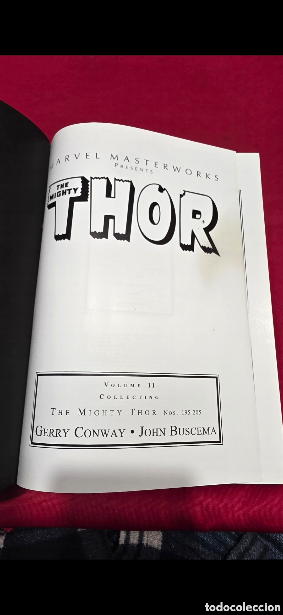 Tebeos: COMIC MARVEL MASTERWORKS THE MIGHTY THOR - Foto 4