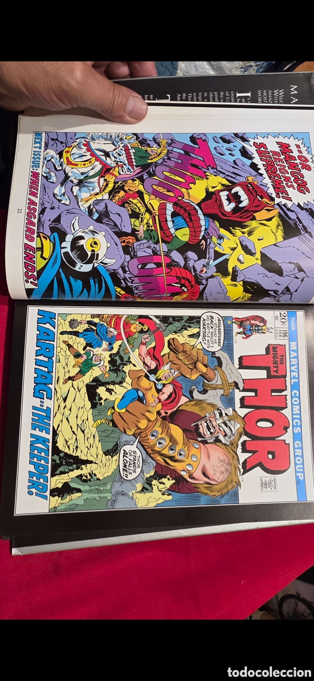 Tebeos: COMIC MARVEL MASTERWORKS THE MIGHTY THOR - Foto 7