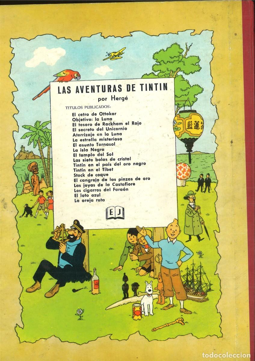 Tebeos: TINYIN EN EL PAIS DEL ORO NEGRO. Herg&eacute; - Foto 2