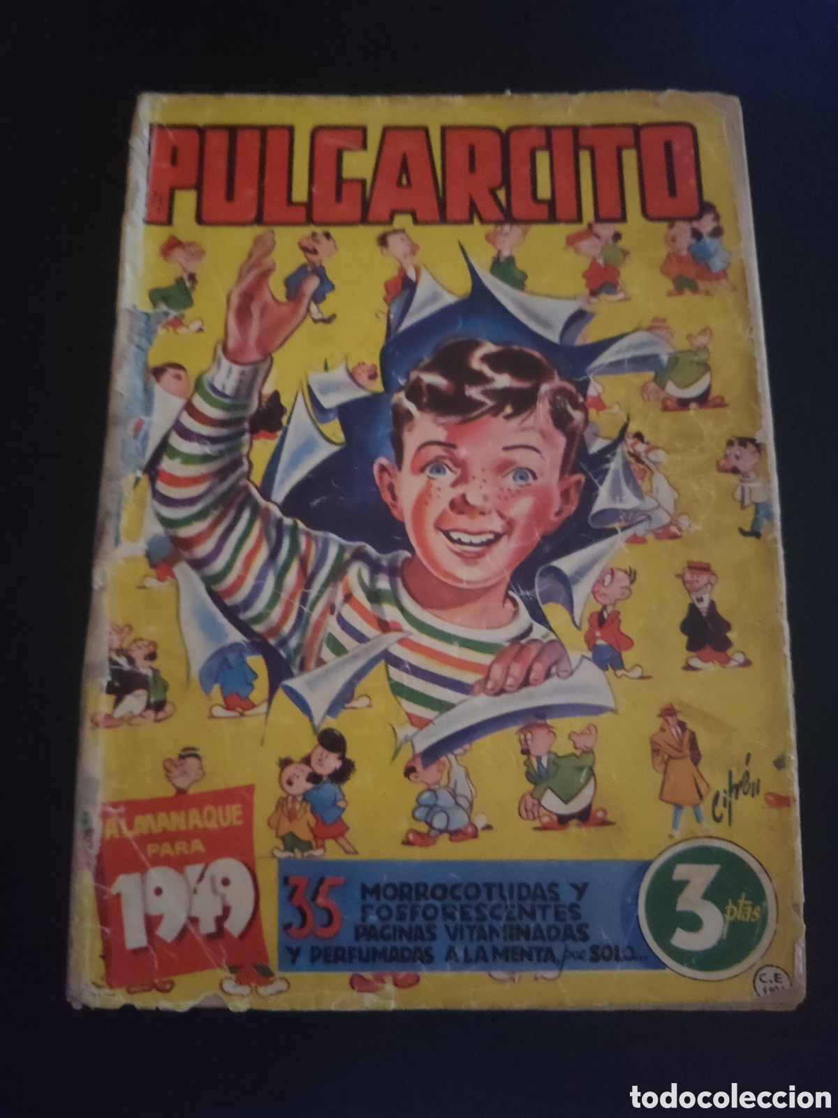 Comics: ALMANAQUE PULGARCITO 1949. BRUGUERA