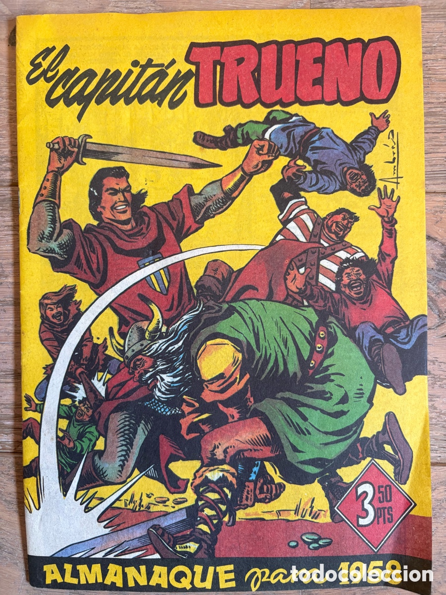 Comics: El capitan trueno Almanaque para 1958