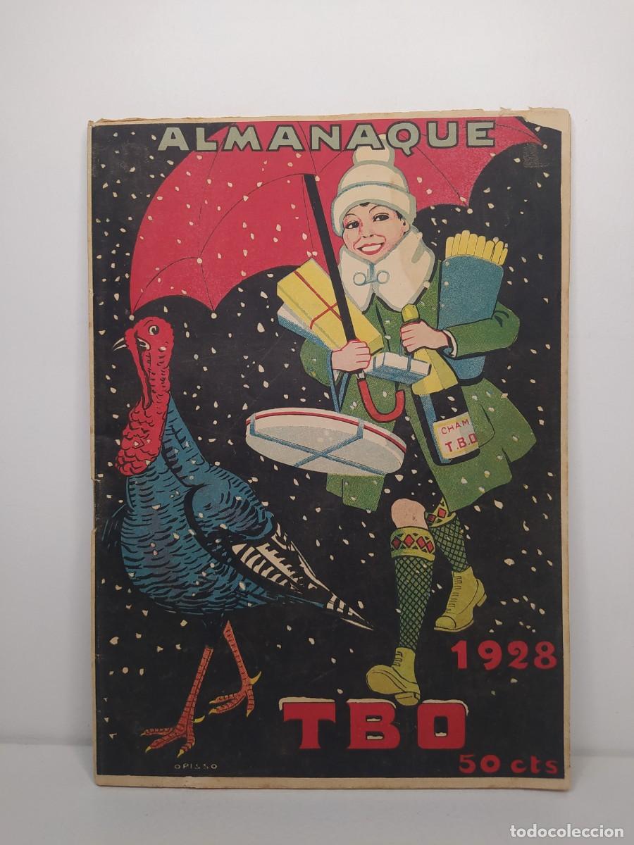 Tebeos: Almanaque TBO 1928. Portadista Opisso.