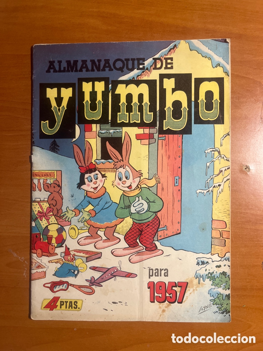 Tebeos: ALMANAQUE YUMBO 1957, (EDITORIAL CLIPER)