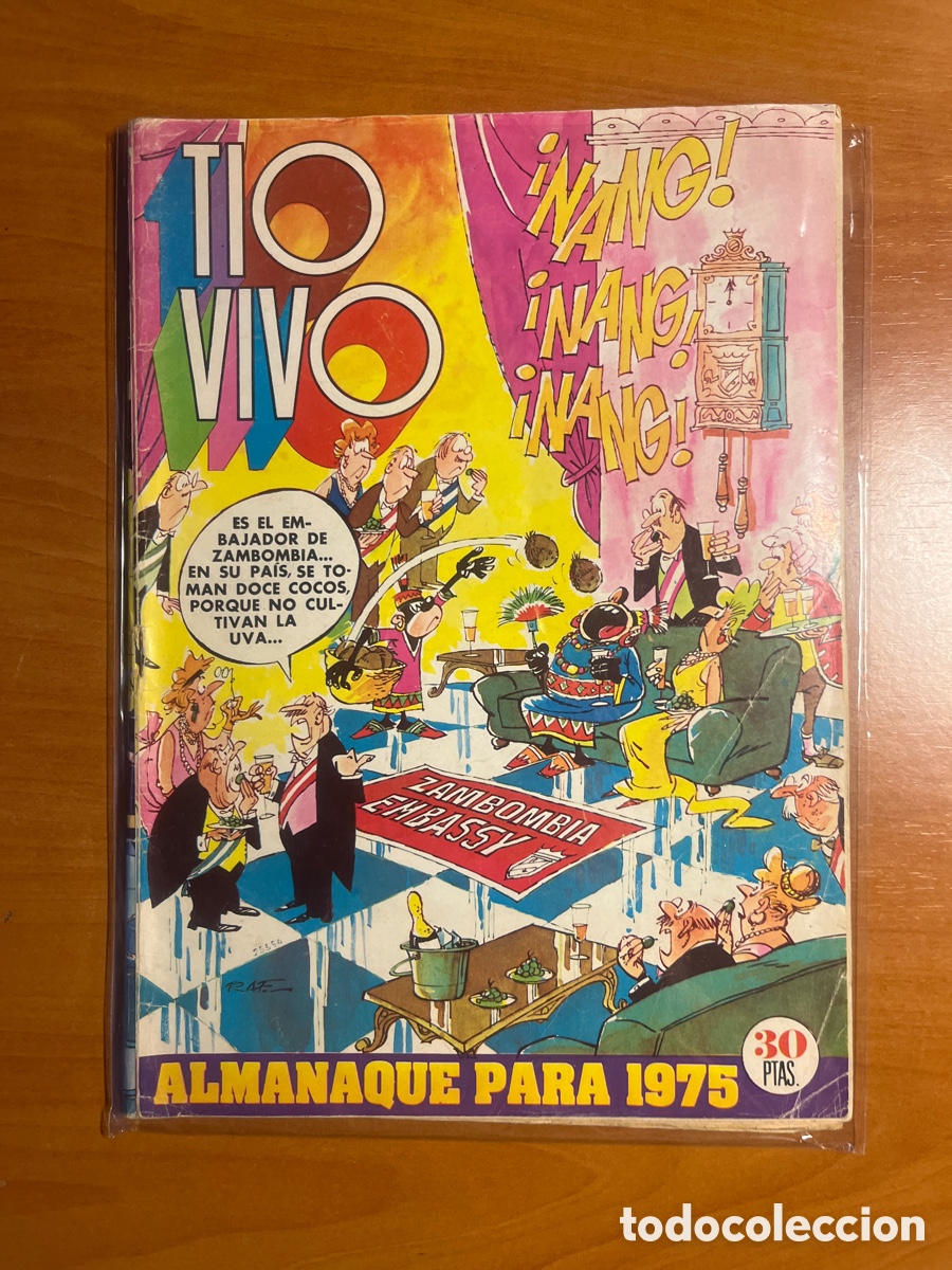 Tebeos: T&Iacute;O VIVO ALMANAQUE PARA 1975, (EDITORIAL BRUGUERA)