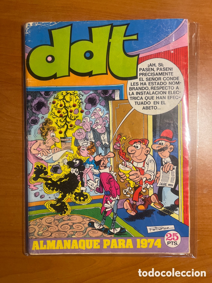 Tebeos: DDT ALMANAQUE PARA 1974, (EDITORIAL BRUGUERA)