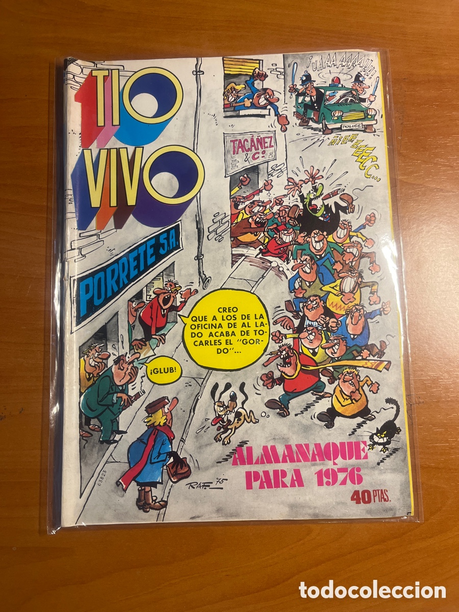 Tebeos: T&Iacute;O VIVO ALMANAQUE PARA 1976, (EDITORIAL BRUGUERA)