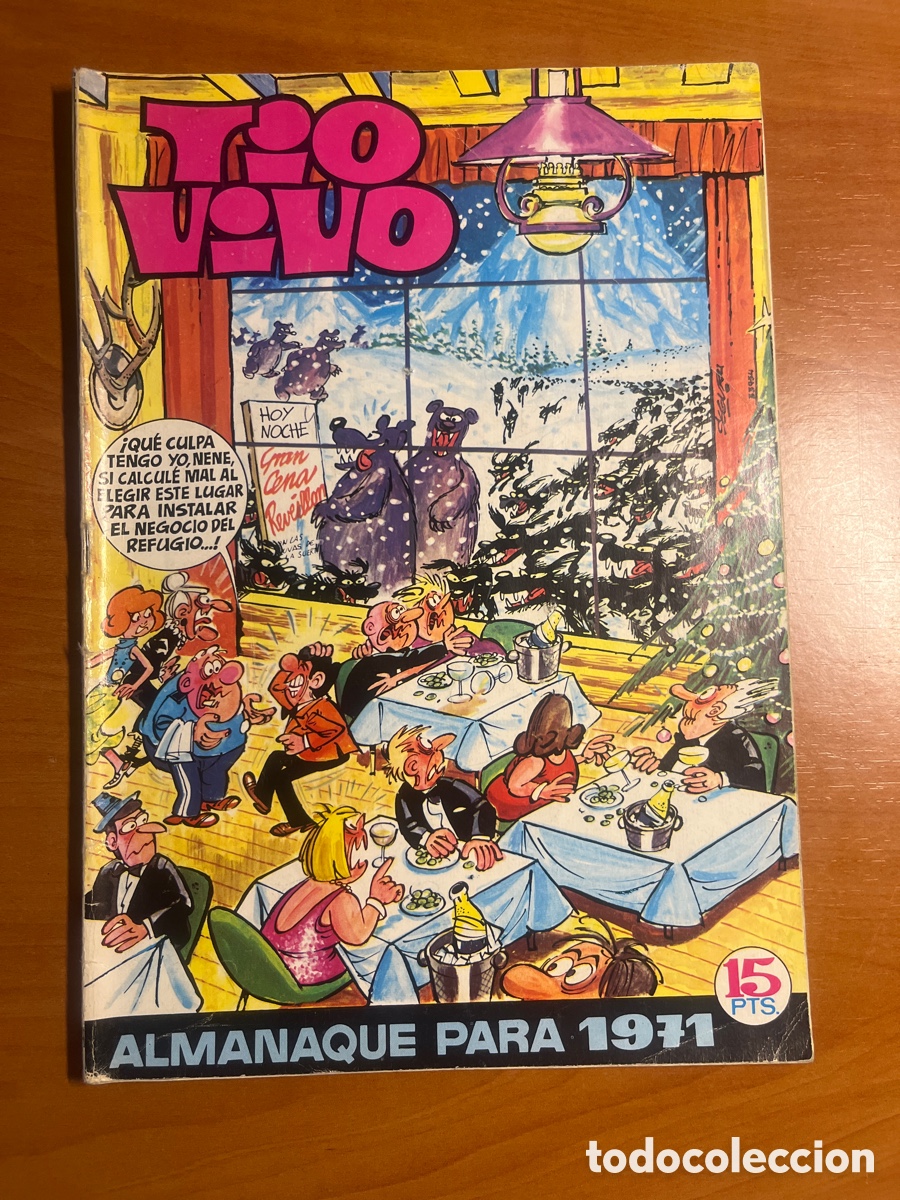 Tebeos: T&Iacute;O VIVO ALMANAQUE PARA 1971, (EDITORIAL BRUGUERA)