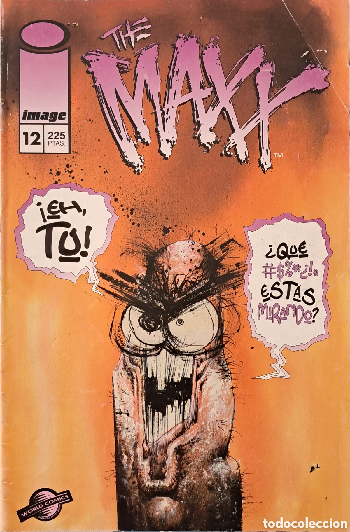 Tebeos: c&oacute;mic The Maxx n&ordm; 12, publicado por Planeta-DeAgostini bajo el sello World Comics en 1995