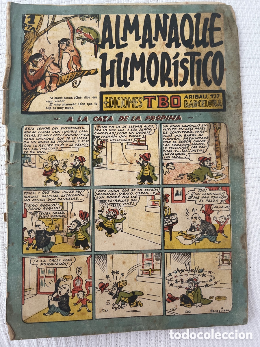 Tebeos: Almanaque Humor&iacute;stico Ediciones TBO