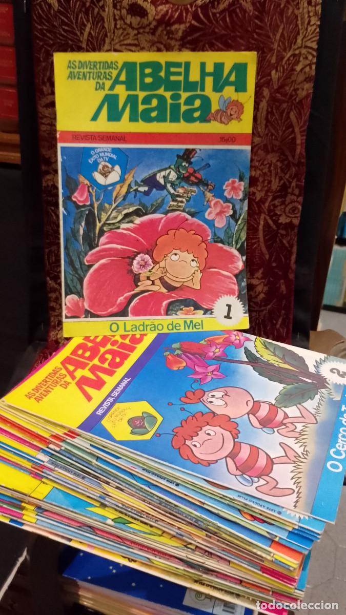 Tebeos: As Divertidas Aventuras da Abelha Maia Revista Infantil Semanal