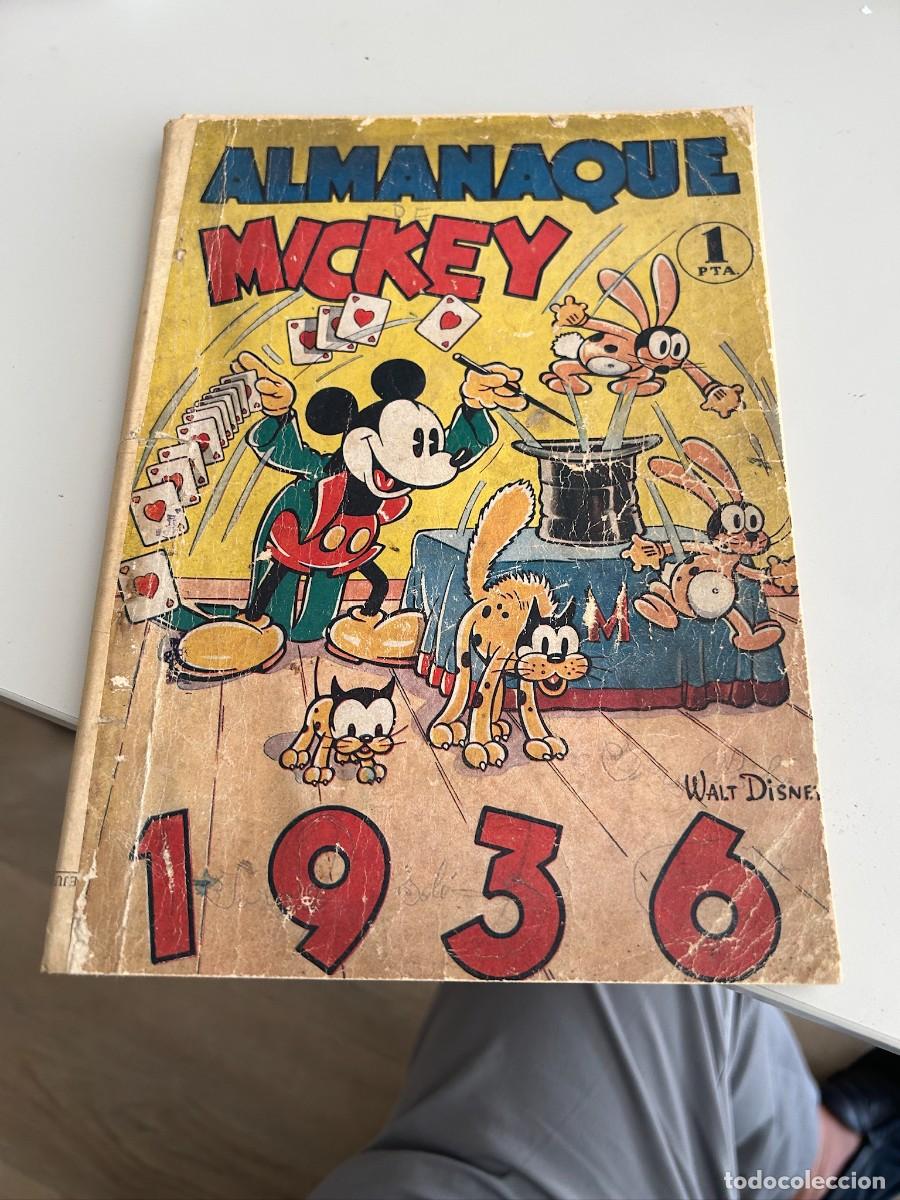 Tebeos: MICKEY ALMANAQUE 1936 COMO SE VE