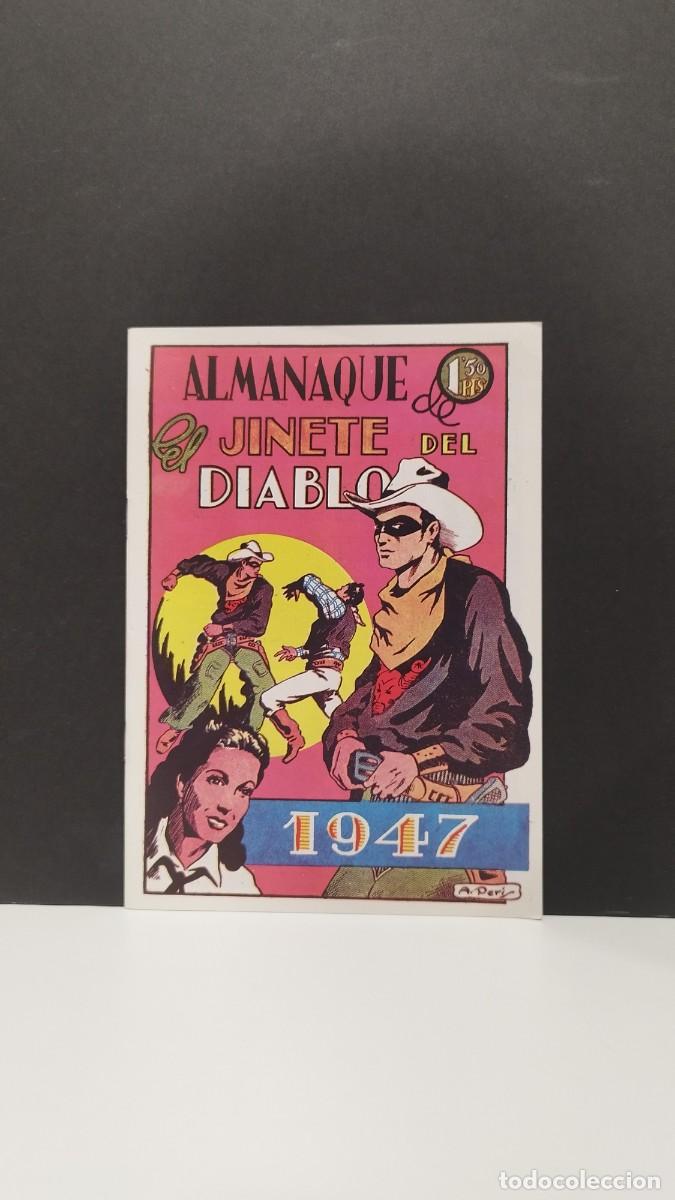Tebeos: EL JINETE DEL DIABLO - ALMANAQUE 1947 (ED. LERSO)