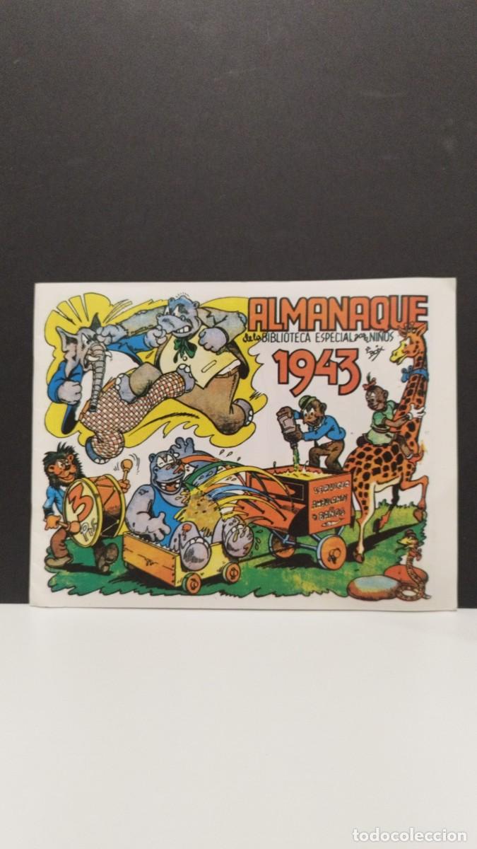 Tebeos: ALMANAQUE DE LA BIBLIOTECA ESPECIAL PARA NI&Ntilde;OS - 1943 (ED. MARCO)