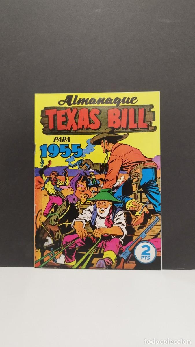 Tebeos: TEXAS BILL ALMANAQUES - 1955 Y 1956 (HISPANO AMERICANA DE EDICIONES)