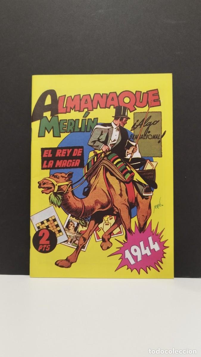 Tebeos: MERLIN ALMANAQUES 1944 Y 1945 (HISPANO AMERICANA DE EDICIONES)