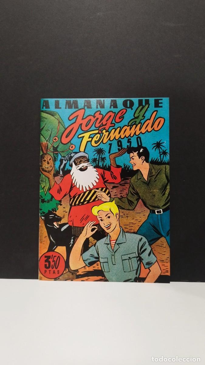 Tebeos: JORGE Y FERNANDO ALMANAQUES 1950 Y 1951 (HISPANO AMERICANA DE EDICIONES)