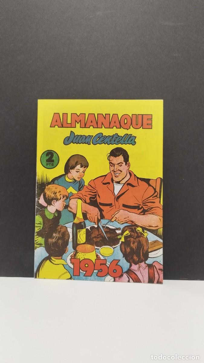 Tebeos: JUAN CENTELLA ALMANAQUE 1956 (HISPANO AMERICANA DE EDICIONES)