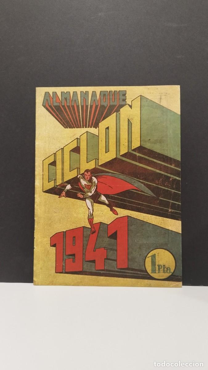 Tebeos: CICLON EL SUPERHOMBRE ALMANAQUE 1941 (HISPANO AMERICANA DE EDICIONES)