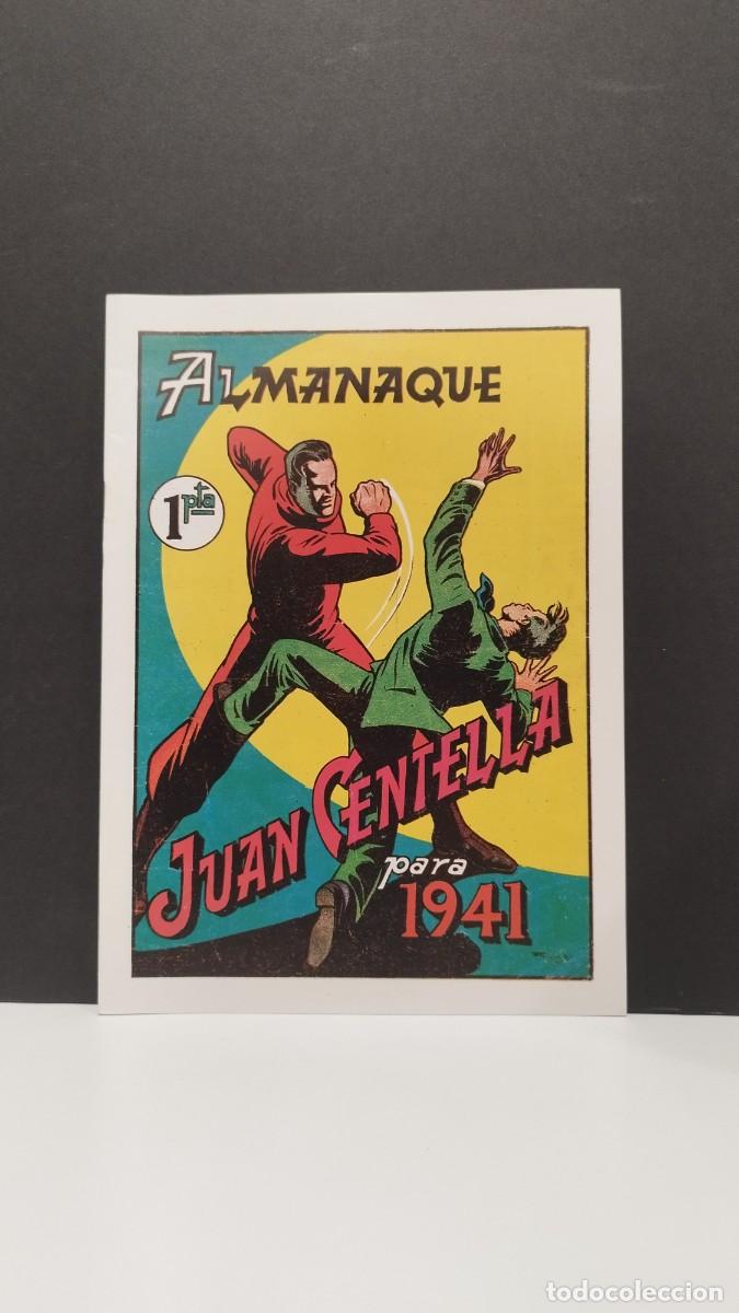 Tebeos: JUAN CENTELLA ALMANAQUES 1941, 1942, 1943, 1944, 1945, 1947 (HISPANO AMERICANA DE EDICIONES)