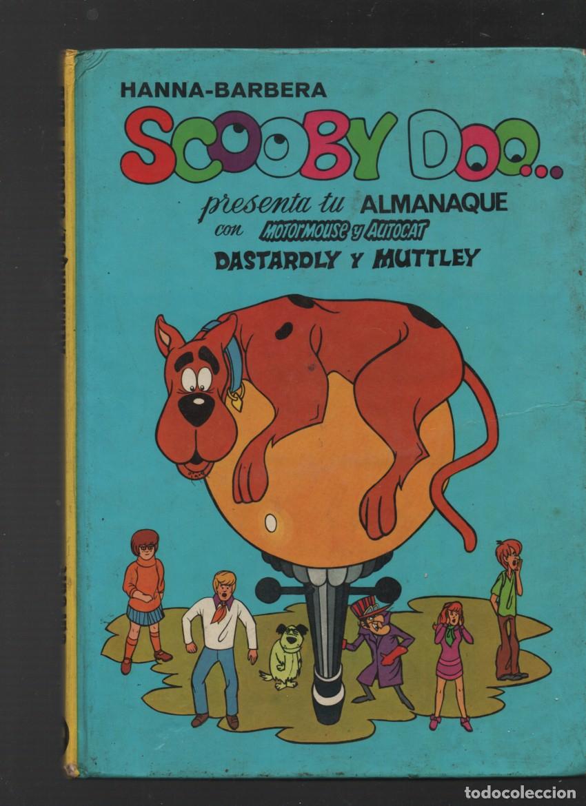 Tebeos: HANNA-BARBERA. ALMANAQUE: SCOOBY DOO... CON MOTORMOUSE Y AUTOCAT DASTARDLY Y MUTTLEY