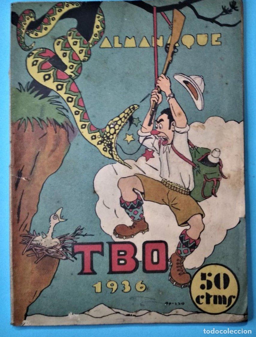 Tebeos: N&Uacute;MERO ALMANAQUE 1930. TBO. ILUSTRACI&Oacute;N DE URDA. EL GATO NEGRO.