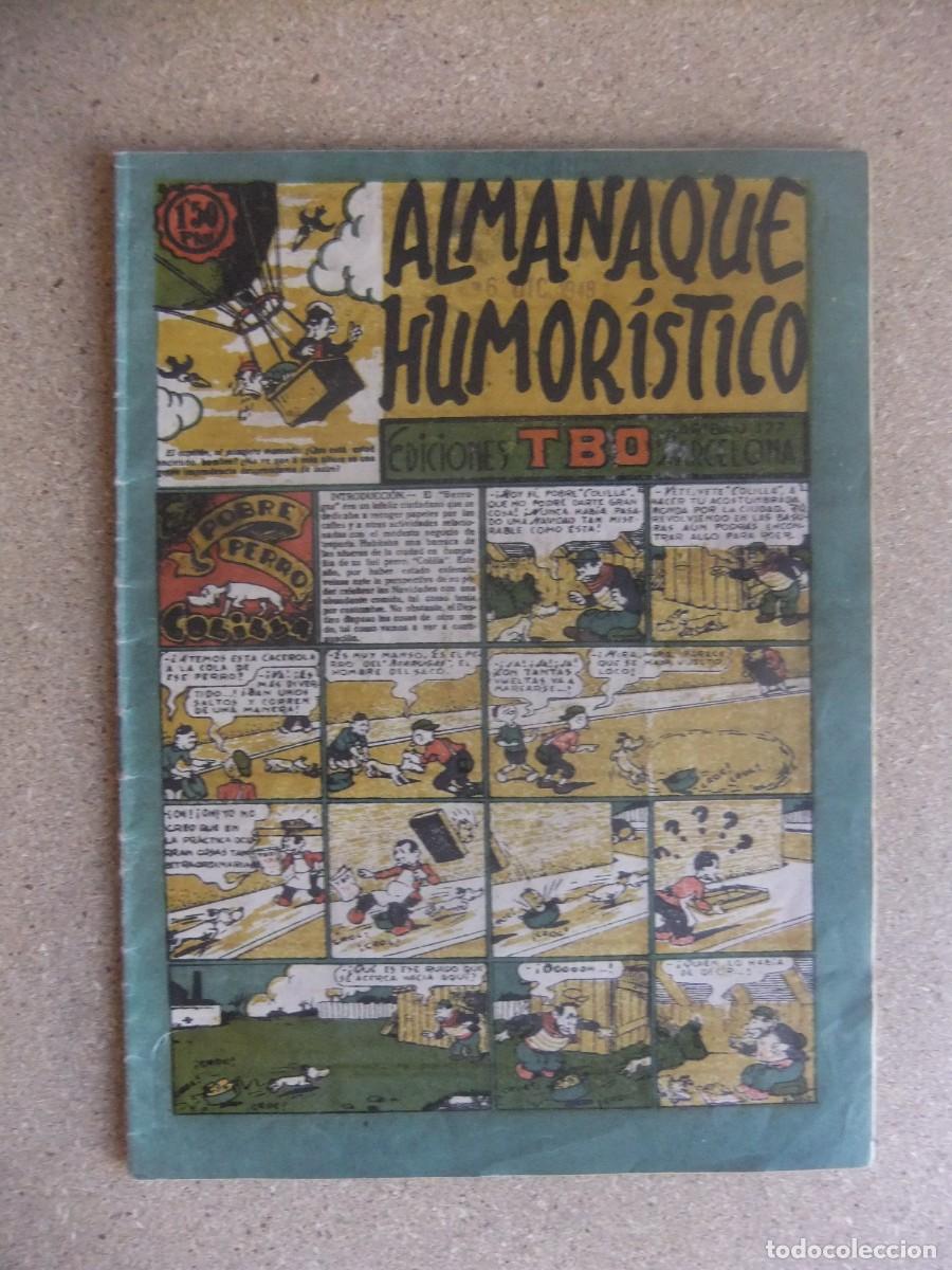 Tebeos: ALMANAQUE HUMORISTICO DEL T.B.O. PARA 1949 ORIGINAL