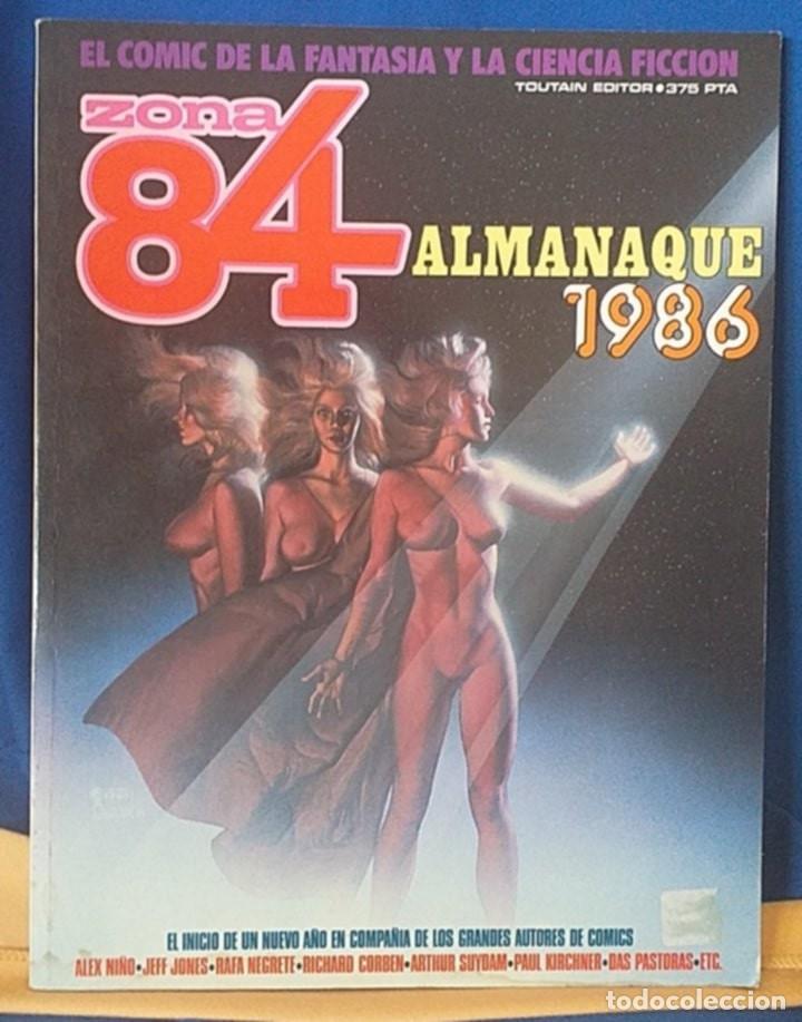 Tebeos: COMIC ZONA 84 ALMANAQUE 1986 . Toutan Editor Bien Conservado