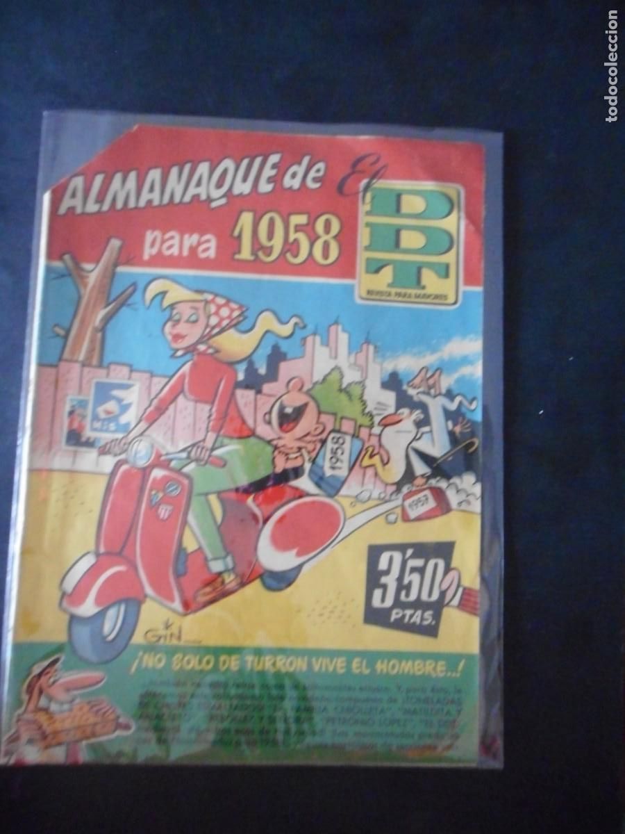 Giornalini: ALMANAQUE DDT PARA 1958 / C-24