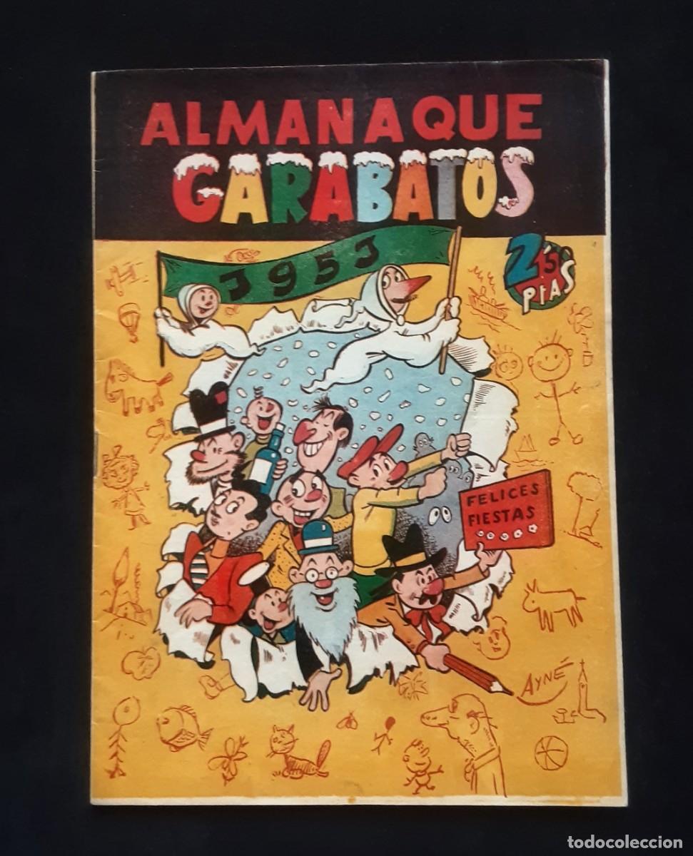 Tebeos: GARABATOS ALMANAQUE 1951 # EDICIONES TORAY # IRANZO / AYNE / ETC