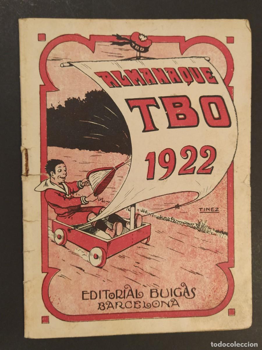 Tebeos: TBO - ALMANAQUE TBO A&Ntilde;O 1922 - EDITORIAL BUIGAS - COMIC ANTIGUO ORIGINAL -VER FOTOS