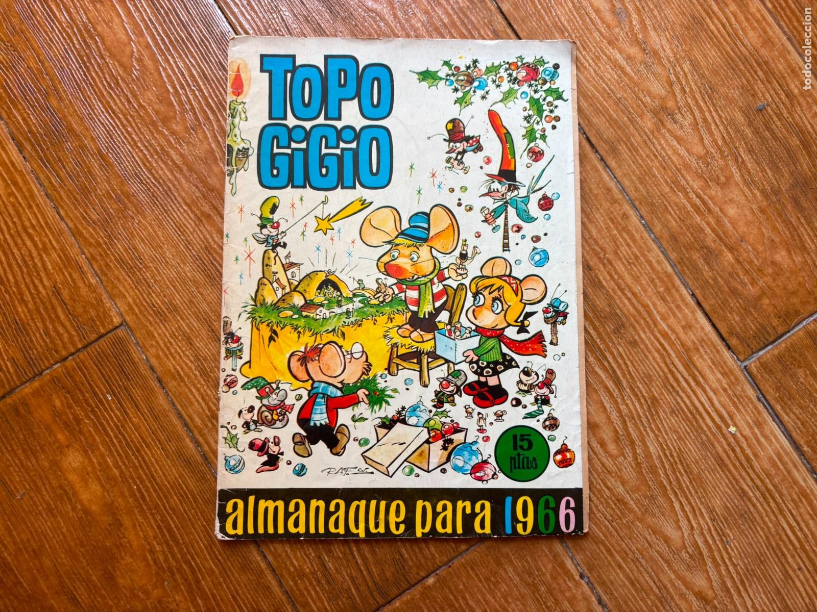 Tebeos: TOPO GIGIO ALMANAQUE PARA 1966 EDITORIAL SEMIC