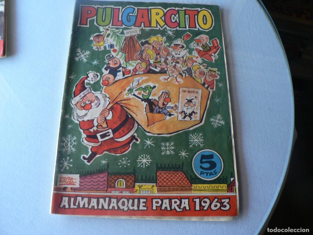 Tebeos: PULGARCITO ALMANAQUE PARA 1963