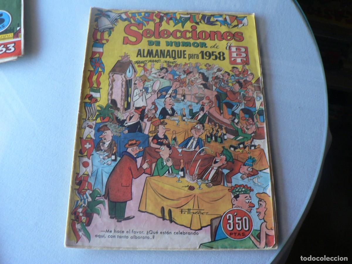 Tebeos: SELECCIONES DE HUMOR DEL DDT ALMANAQUE PARA 1958