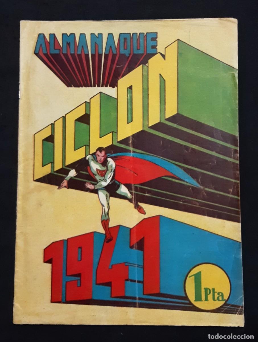 Tebeos: CICLON ( SUPERMAN ) ALMANAQUE 1941 # HISPANO AMERICANA DE EDICIONES S.A. # SHUSTER / SEGAR / ETC