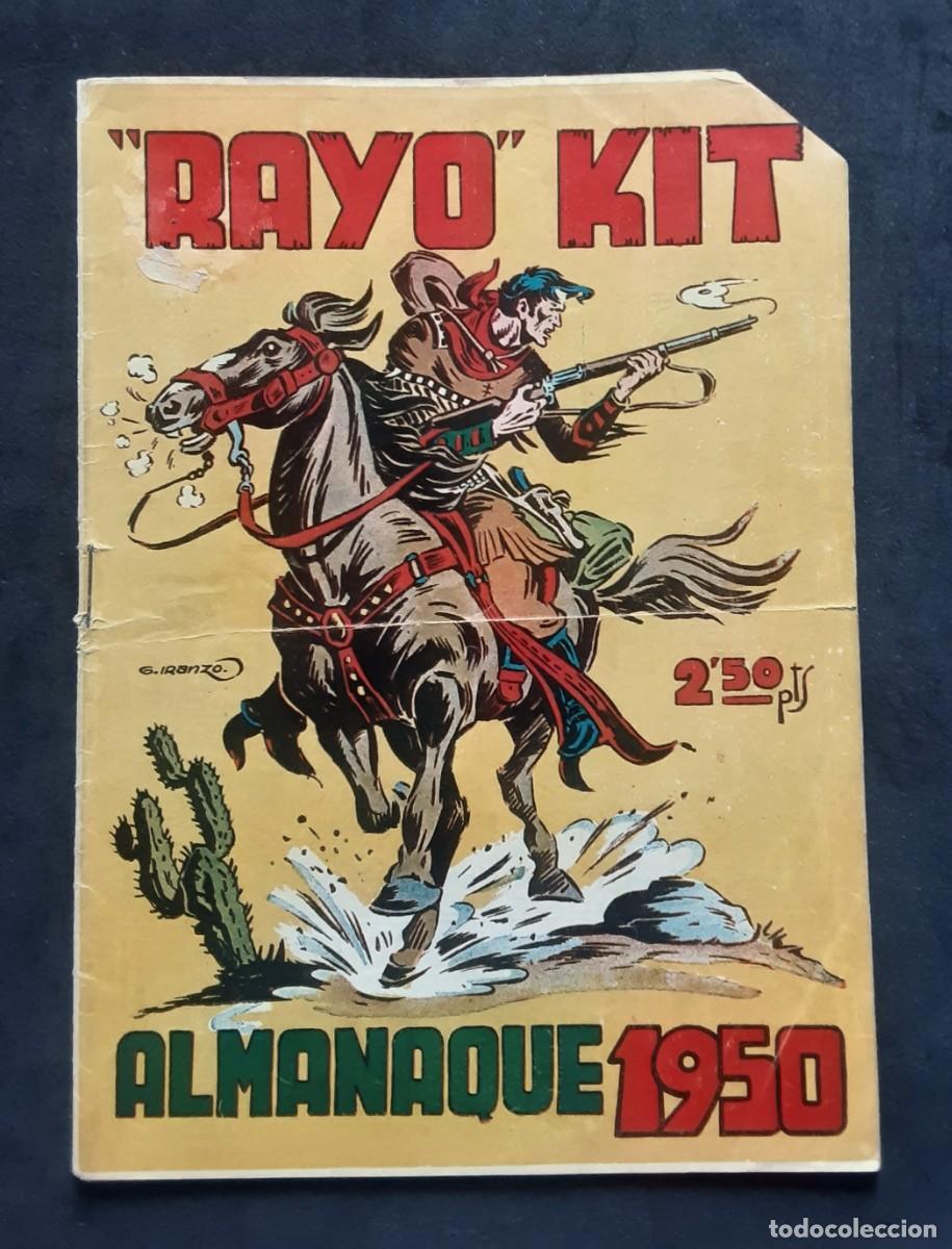 Livros de Banda Desenhada: RAYO KIT ALMANAQUE 1950 # EDICIONES TORAY 1950 # G IRANZO / J JUEZ / AYNE / O DANIEL / ETC