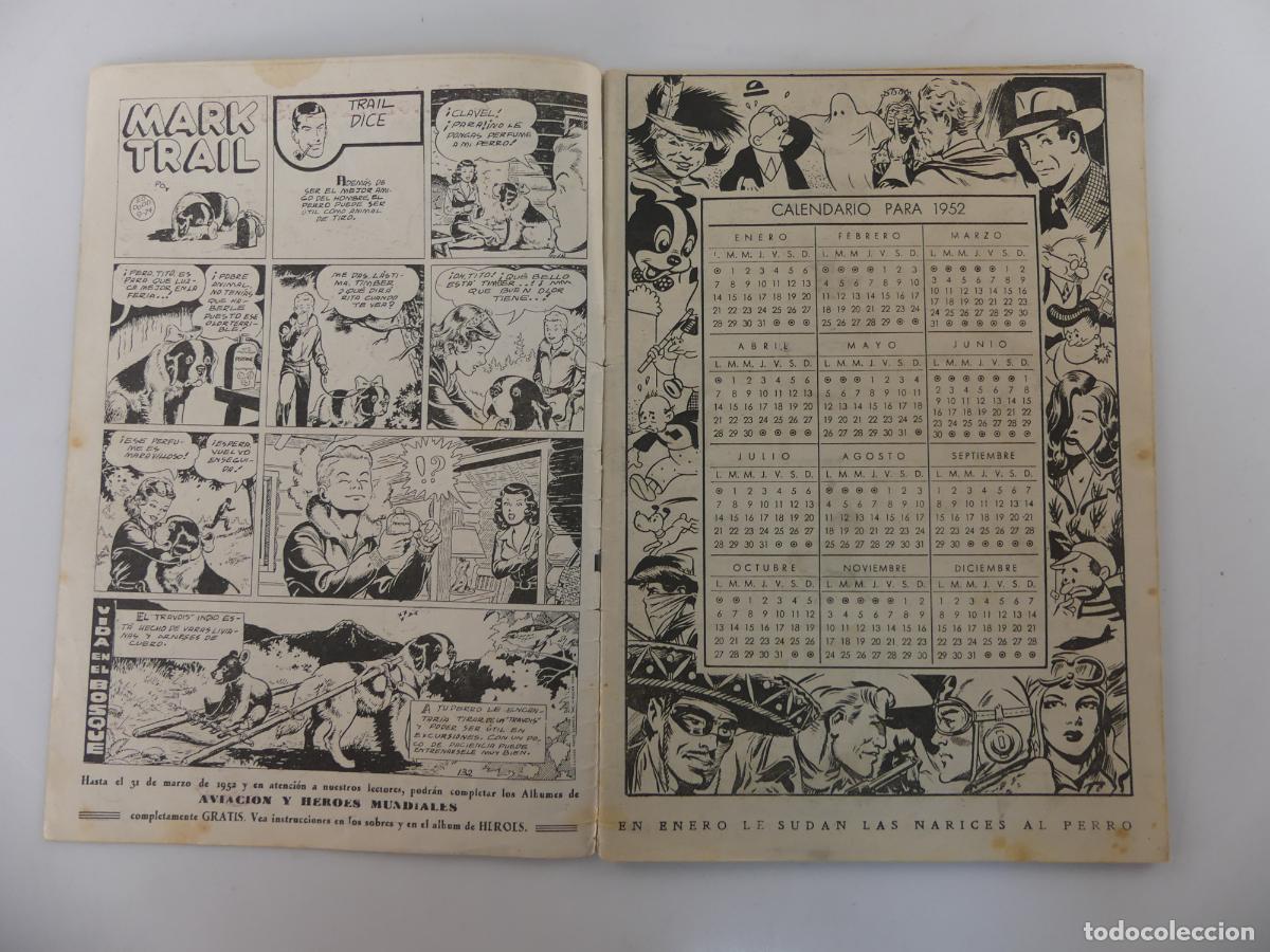Tebeos: ALMANAQUE INFANTIL COYOTE 1952 -- REF: 199 - Foto 2