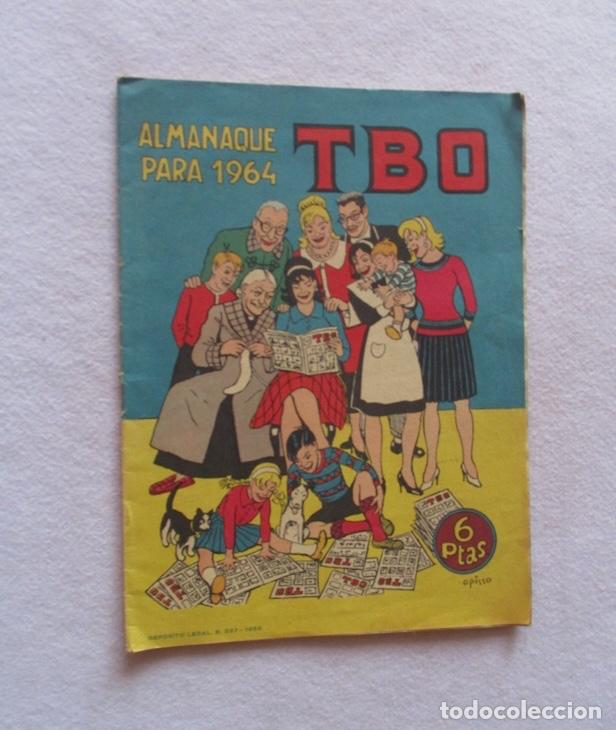 Tebeos: TBO, ALAMANAQUE PARA 1964