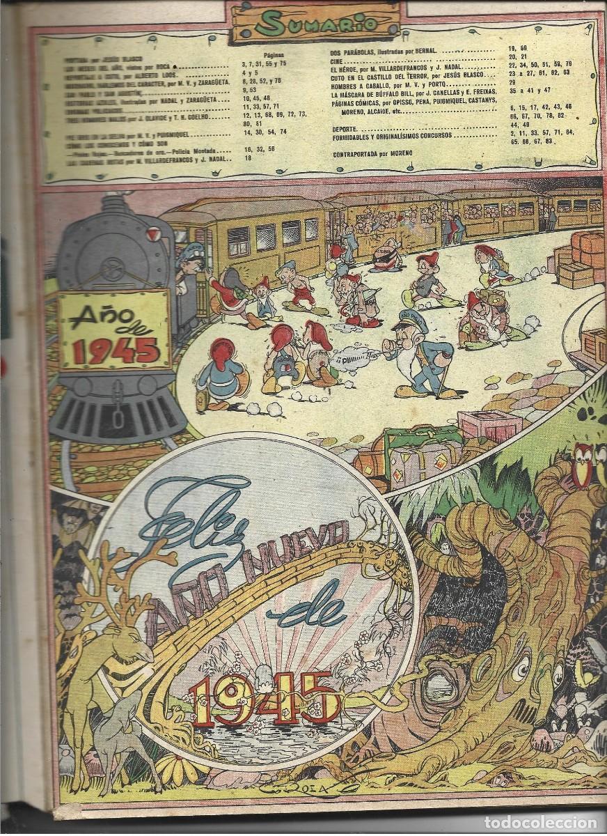 Tebeos: ALMAQUE CHICOS PARA 1945 - Foto 2