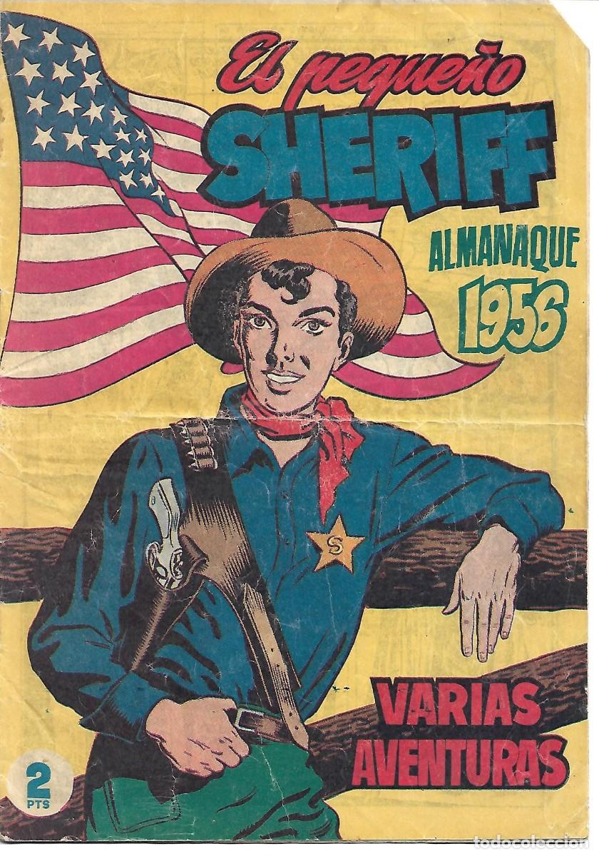 Tebeos: EL PEQUE&Ntilde;O SHERIFF - ALMANAQUE 1956 ORIGINAL