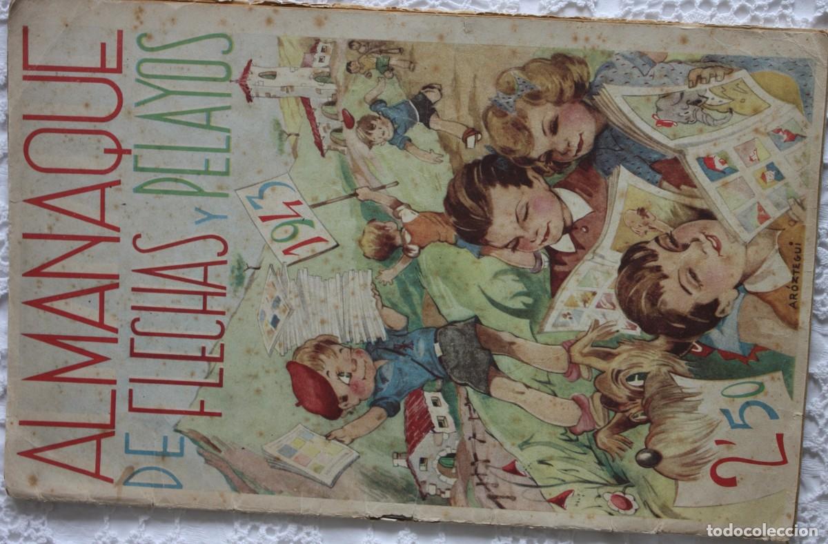 Tebeos: FLECHAS Y PELAYOS - ALMANAQUE 1943 - ORIGINAL