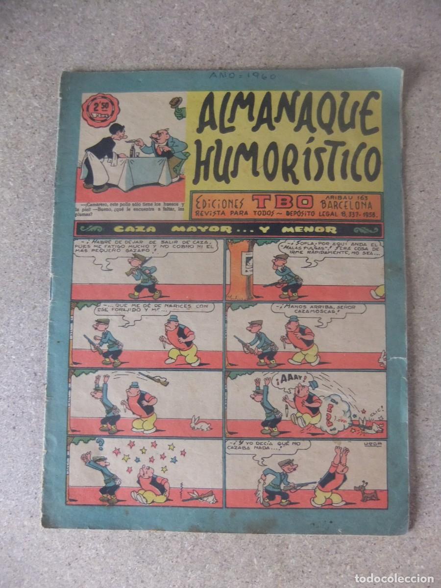 Tebeos: ALMANAQUE HUMORISTICO DEL T.B.O 1960 BUIGAS