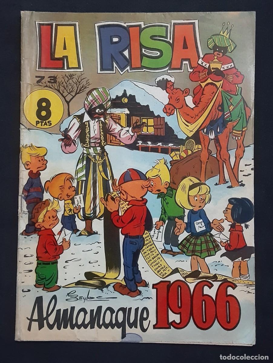 Tebeos: LA RISA # ALMANAAQUE 1966 # ED OLIVE Y ONTORIA # DANIEL TRAVIESO- HACIENDO EL INDIO # F IBA&Ntilde;EZ/RAF