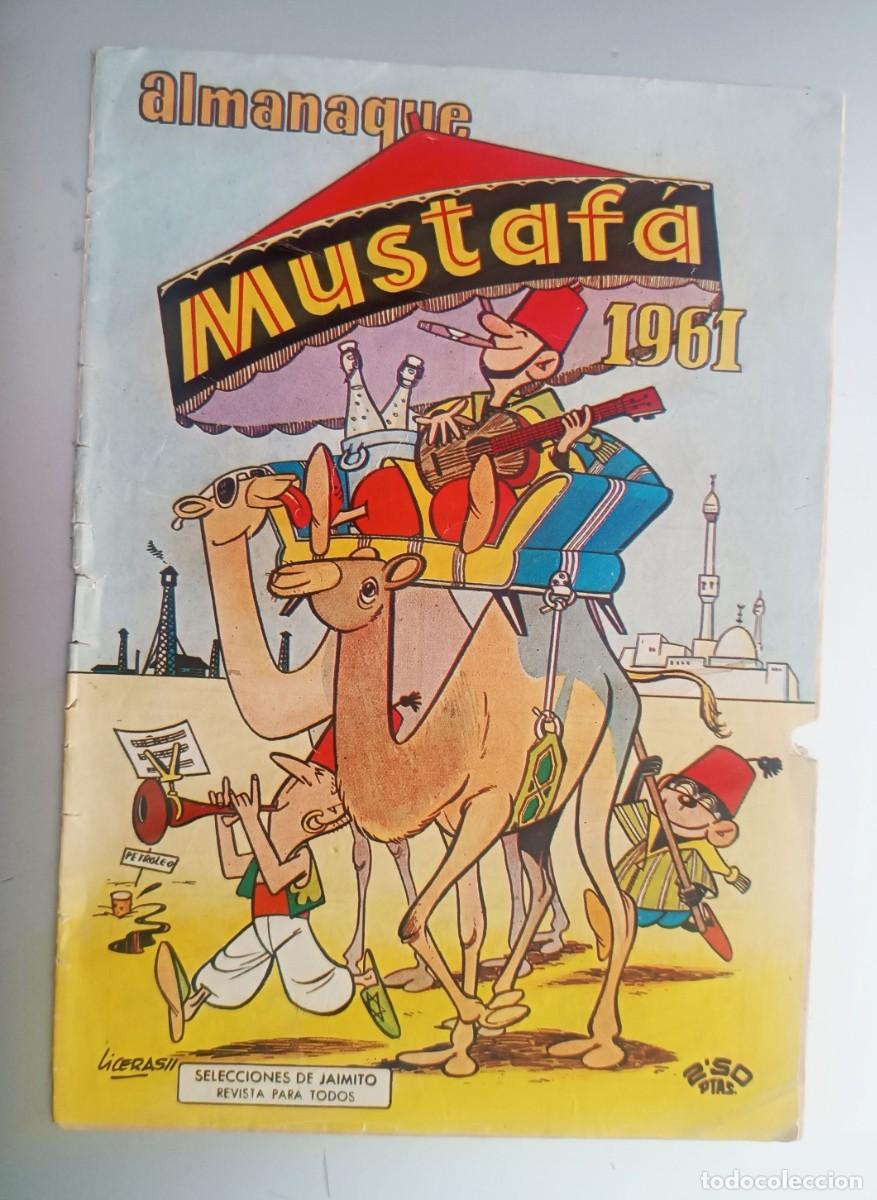 Tebeos: ALMANAQUE MUSTAFA 1961. EDIT. VALENCIANA