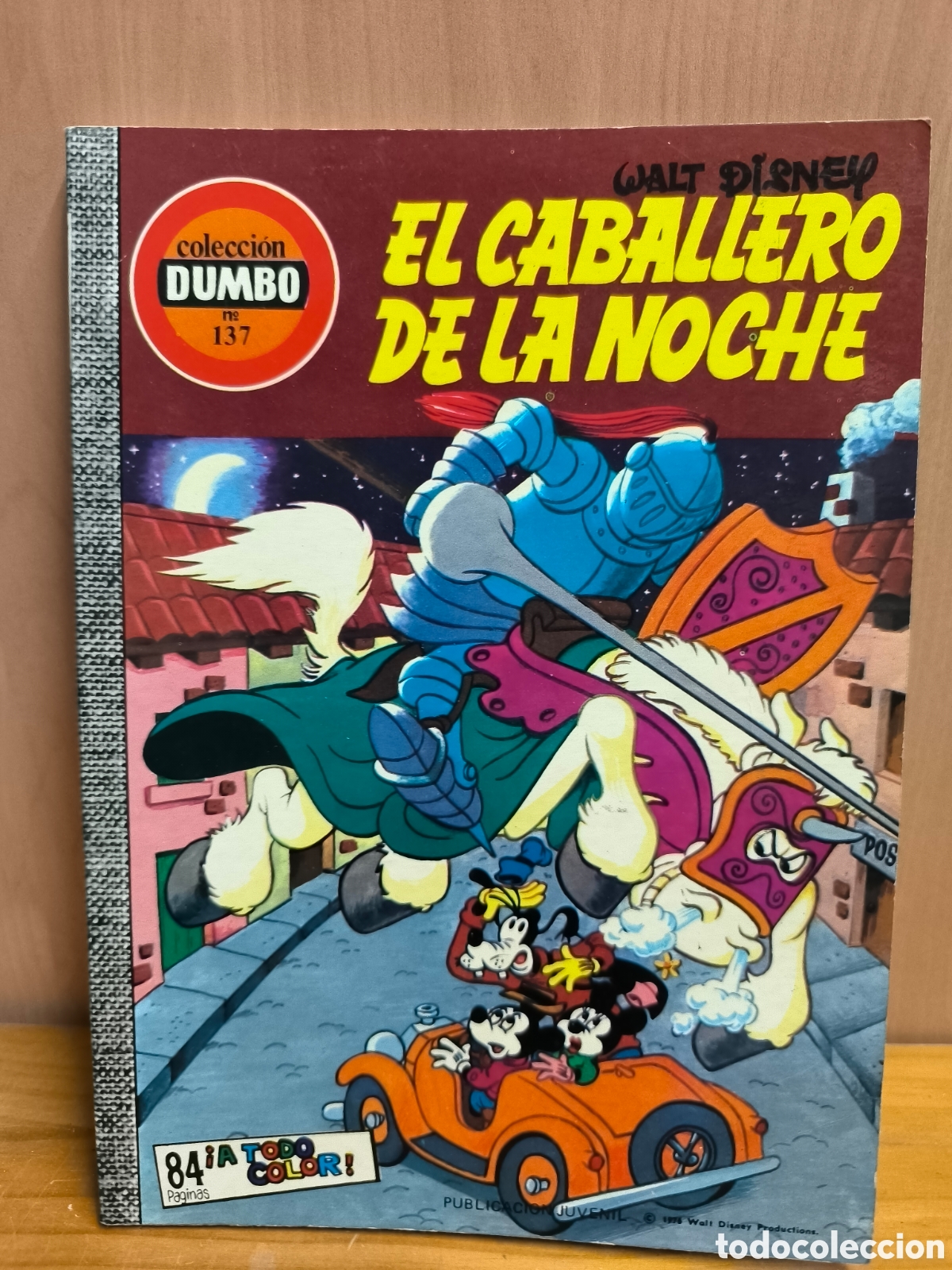 Tebeos: Colecci&oacute;n Dumbo n137-el caballero de la noche 1976